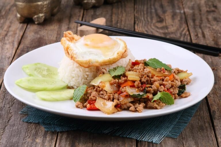 quick savory egg fried rice